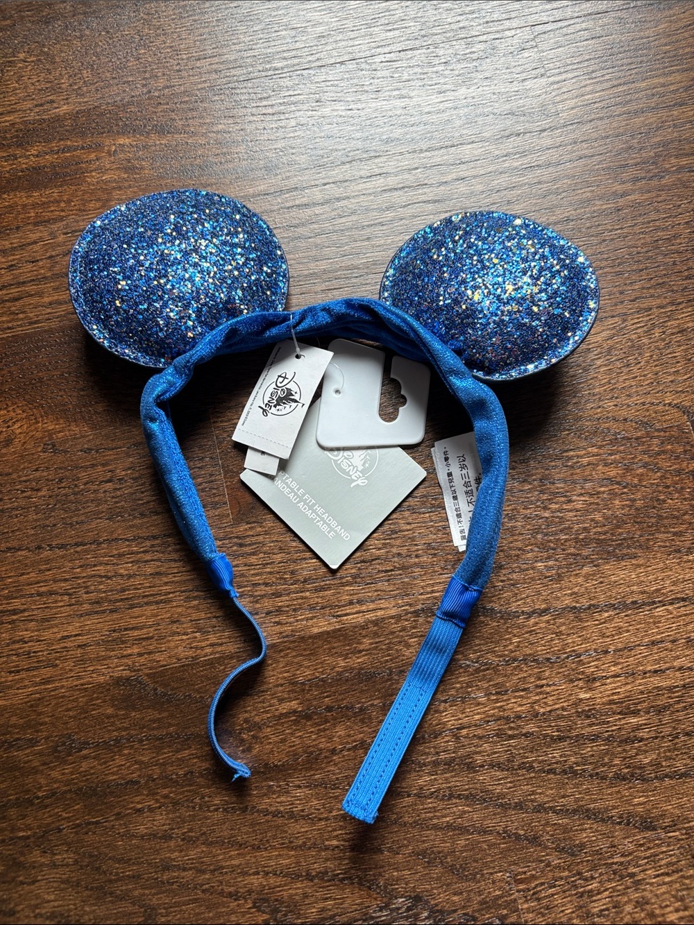 Disney Shimmering Royal Blue Minnie Ear Headband